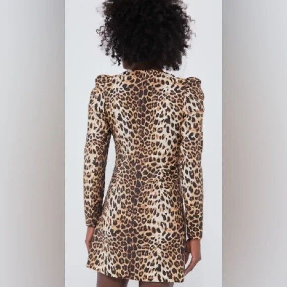 NEW Tuckernuck Leopard Domino Mini Dress India Hicks Small Animal Print - Picture 4 of 9